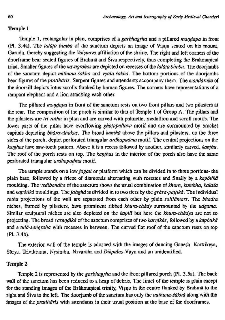 Archaeology, Art and Iconography of Early Medieval Chanderi - Indya