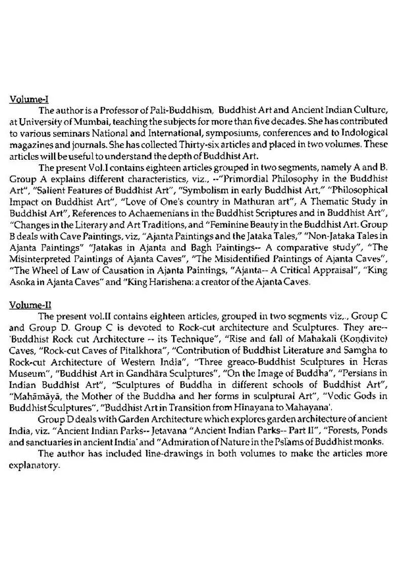 Buddhist Art (Set of 2 Volumes) - Indya