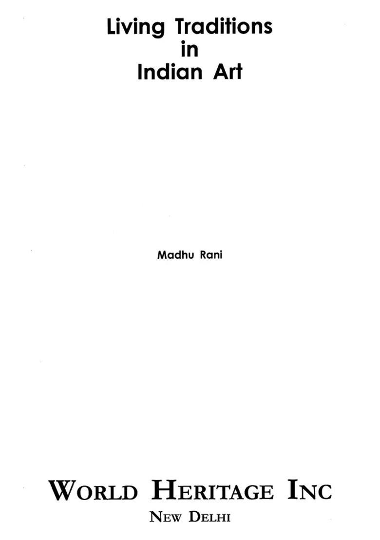 Living Traditions in Indian Art - Indya