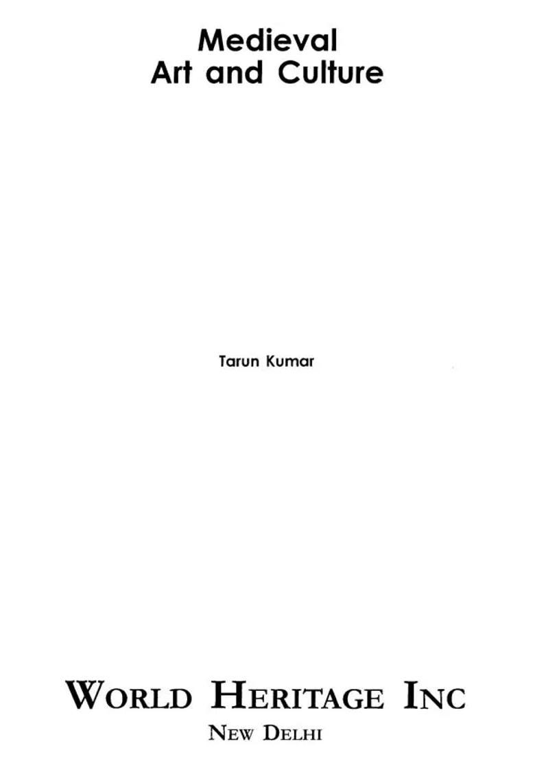 Medieval Art and Culture - Indya