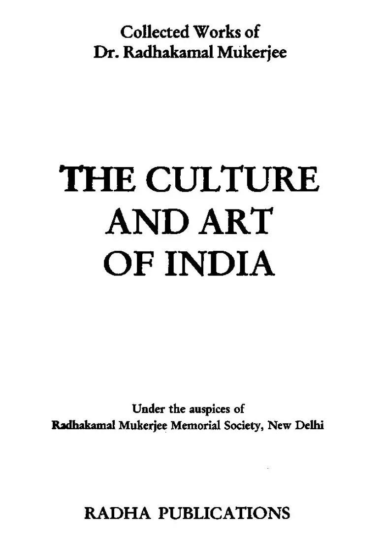 The Culture and Art of India - Indya