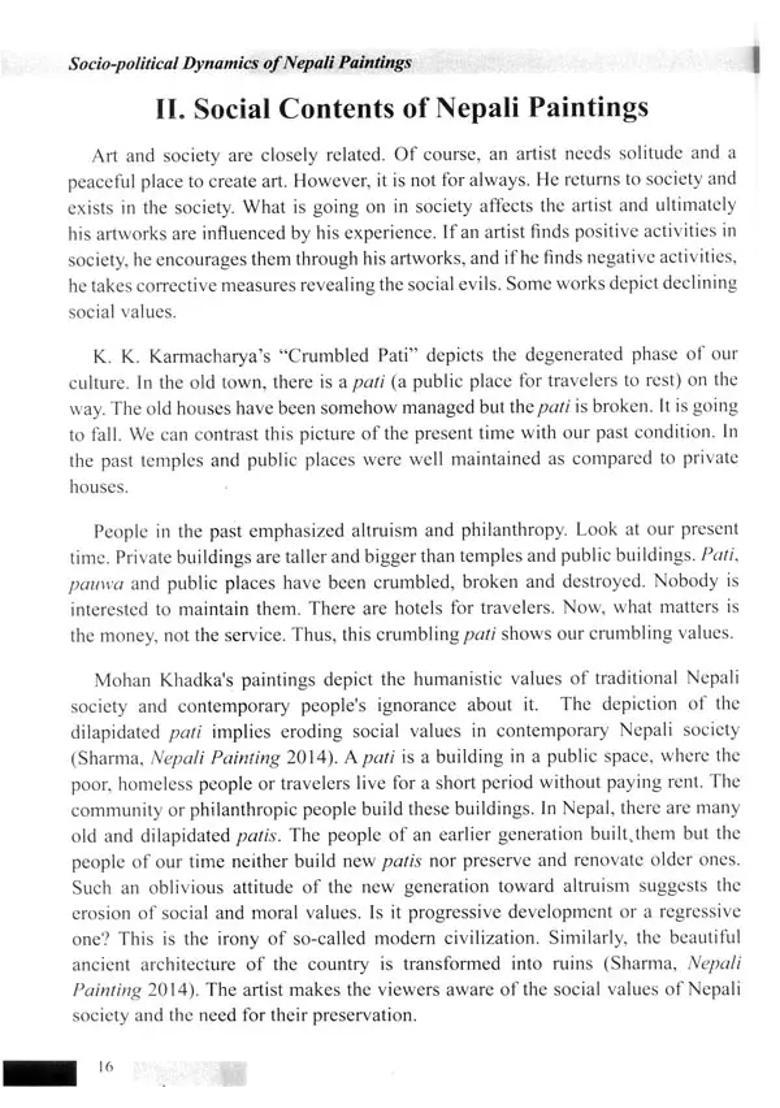 Socio-Political Dynamics of Nepali Paintings - Indya