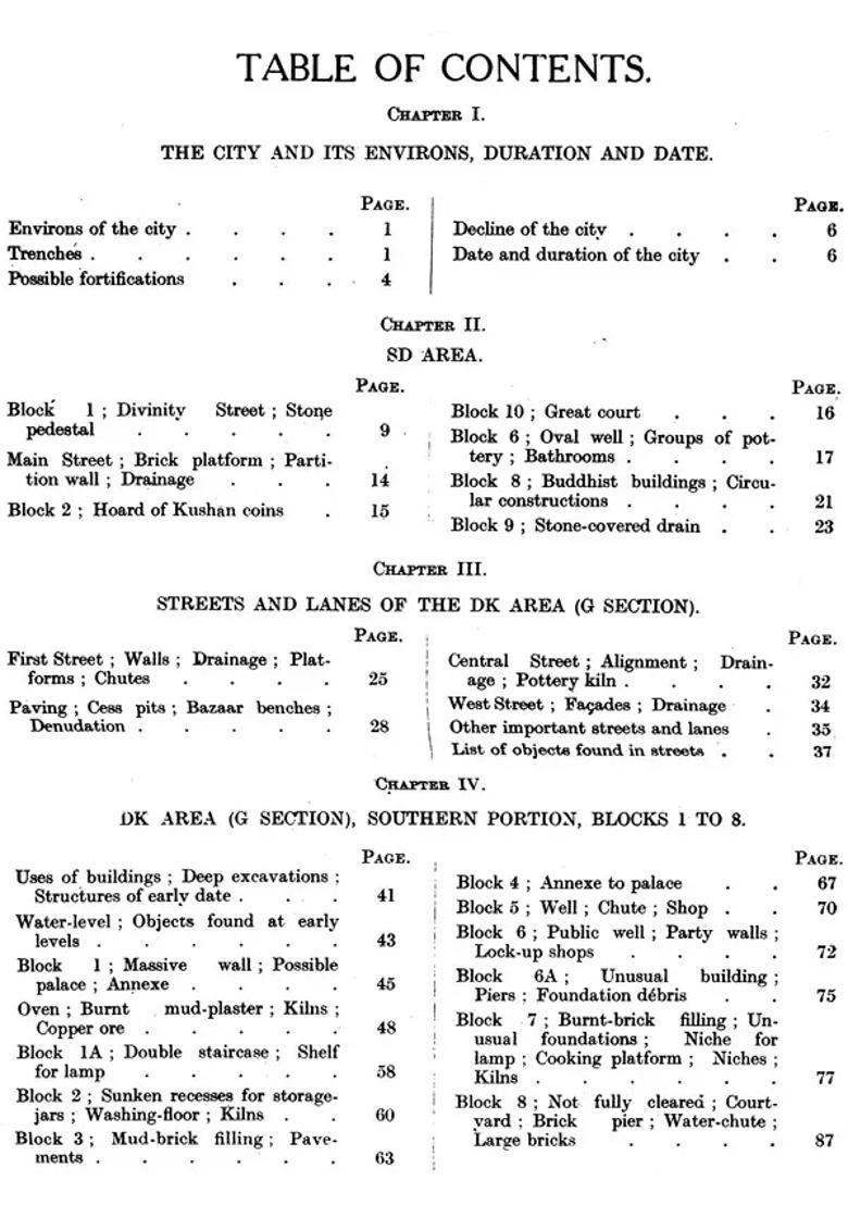 Further Excavations At Mohenjo-Daro- 1927 and 1931: Part I (An Old and Rare Book) - Indya