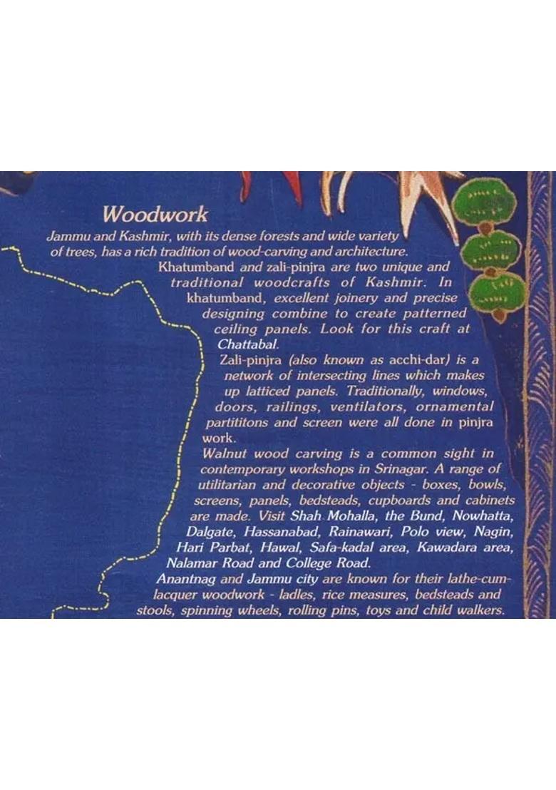 Crafts Map of Jammu & Kashmir- Textiles of Jammu & Kashmir - Indya