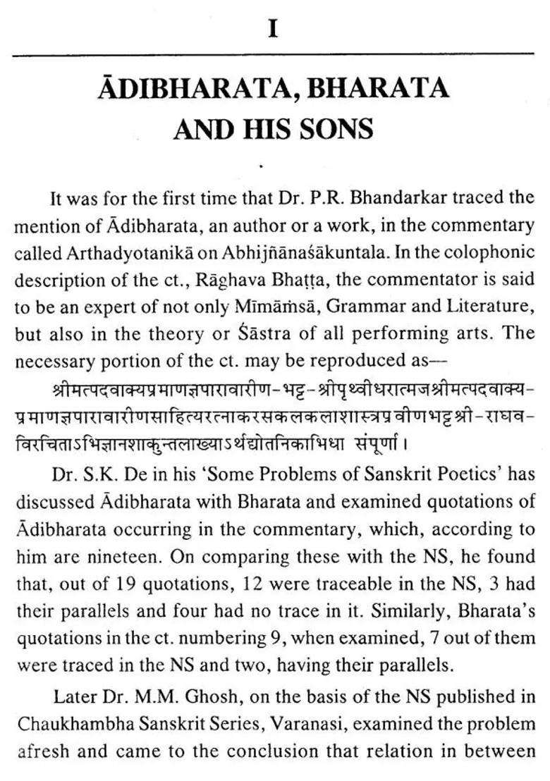 Performing Arts Writers of Ancient India - Indya