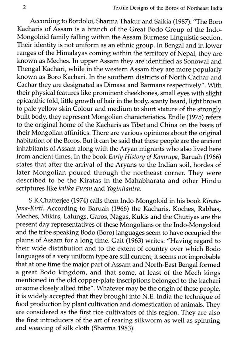 Textile Designs of The Boros of Northeast India - Indya