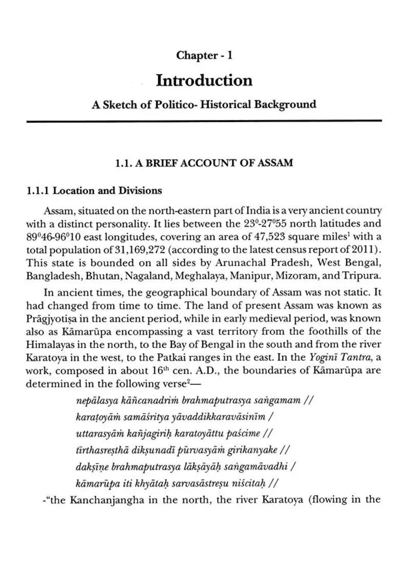 Studies in The Inscriptions of Medieval Assam - Indya