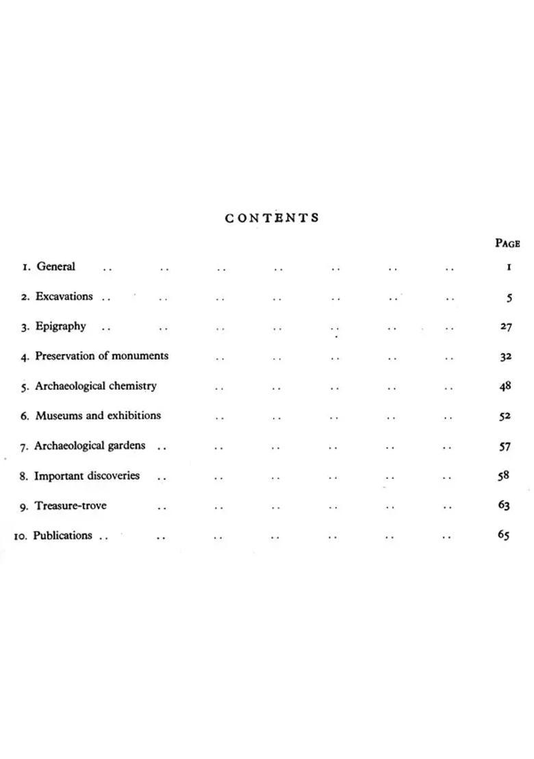 Indian Archaeology 1954-55 A Review (An Old and Rare Book) - Indya