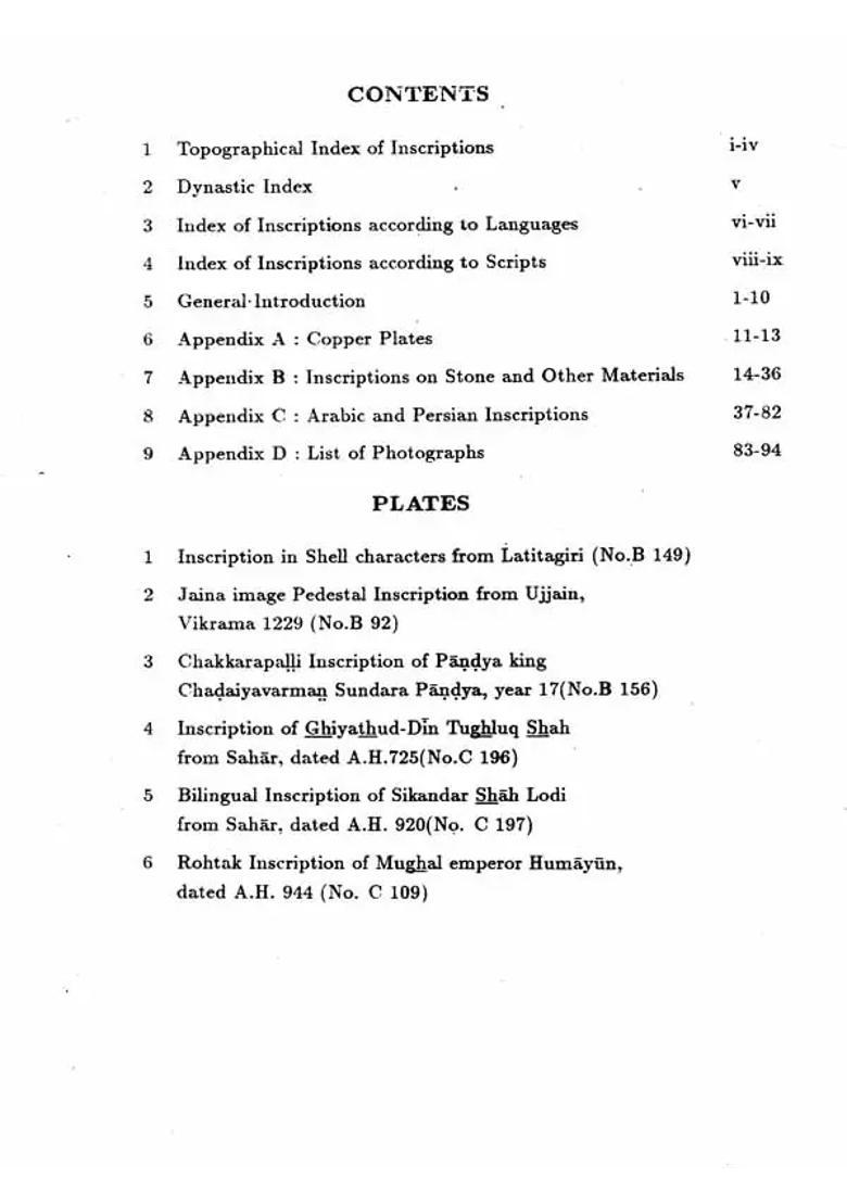 Annual Report on Indian Epigraphy For 1988-89 (An Old and Rare Book) - Indya