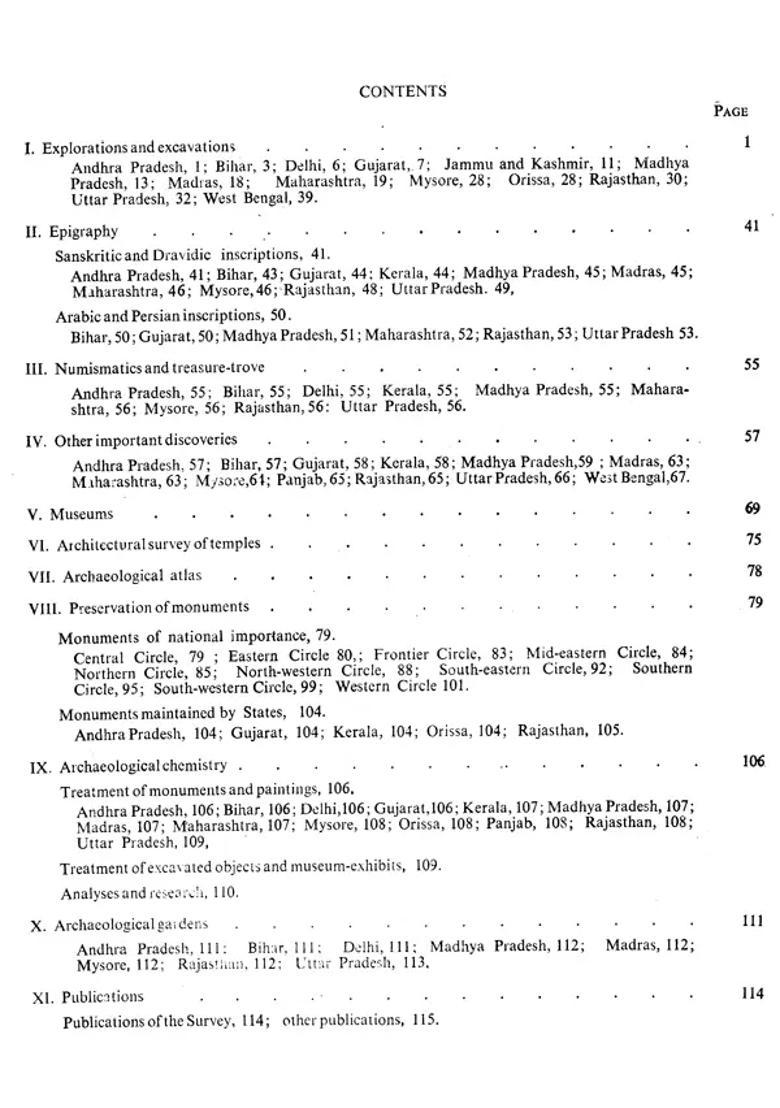 Indian Archaeology 1960-61 A Review (An Old and Rare Book) - Indya