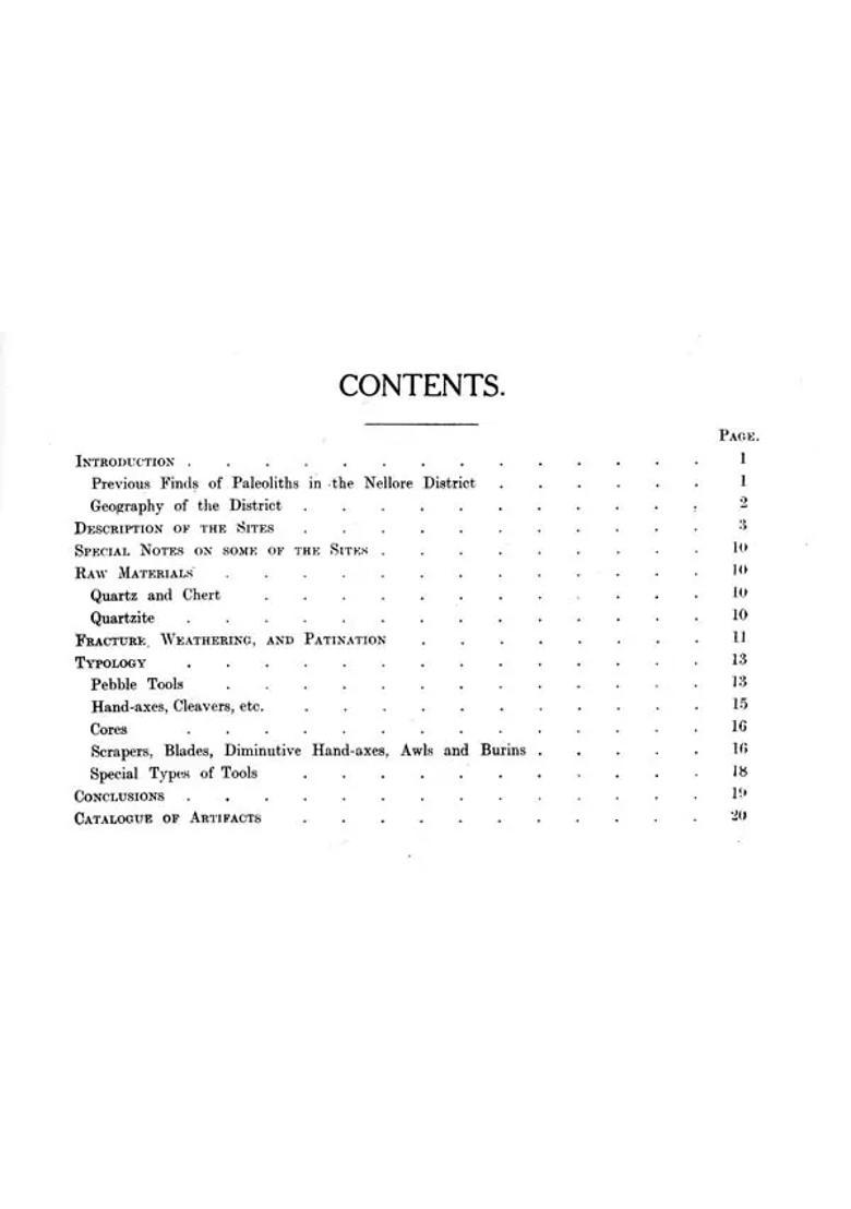 The Manley Collection Of Stone Age Tools- Memoirs of Archaeological Survey of India (No-68) - Indya