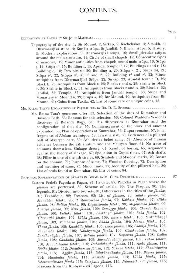 Annual Report of Archaeological Survey of India (1912-1913) - Indya