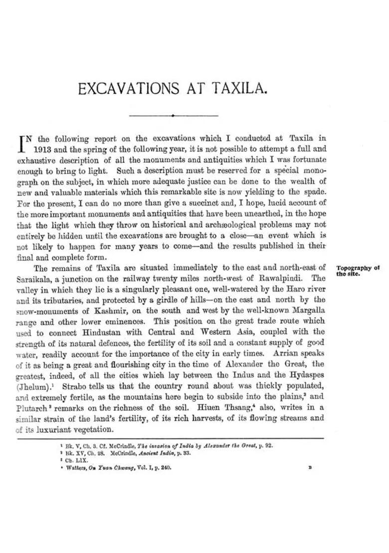 Annual Report of Archaeological Survey of India (1912-1913) - Indya