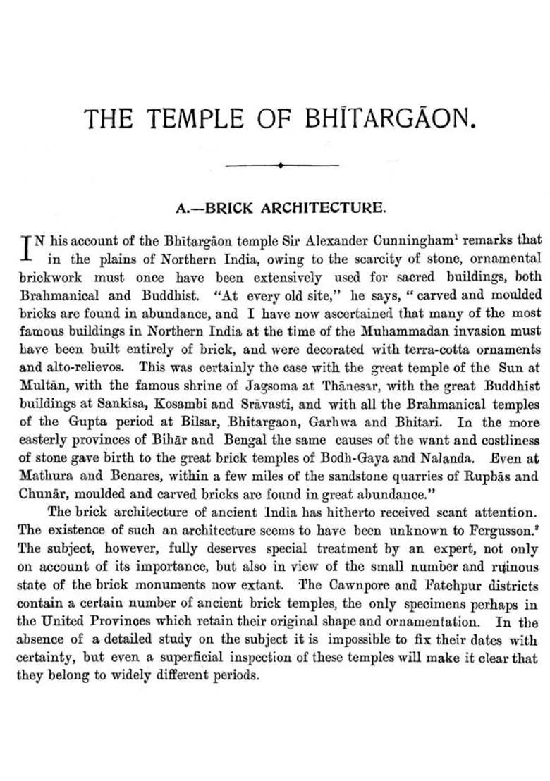Annual Report of Archaeological Survey of India (1908-1909) - Indya