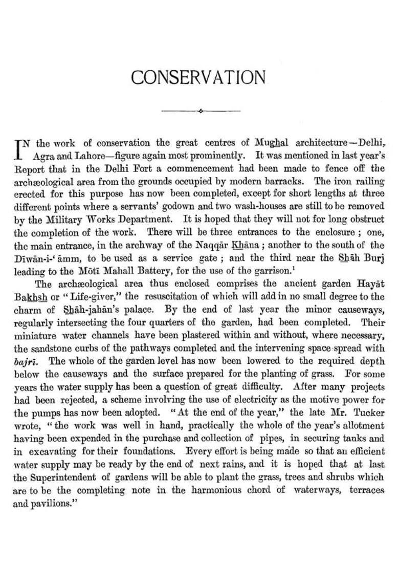 Annual Report of Archaeological Survey of India (1909-1910) - Indya