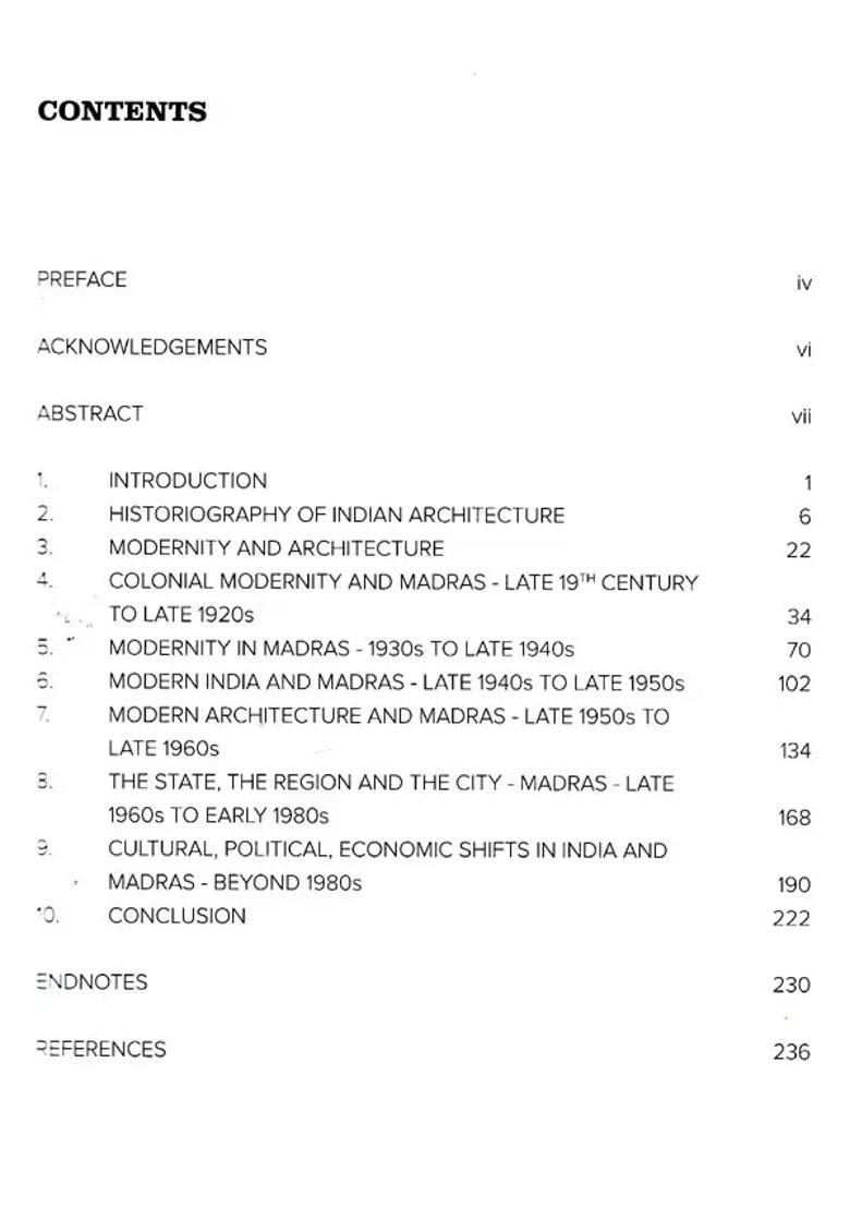 Architecture of Indian Modernity The Case of Madras - Indya