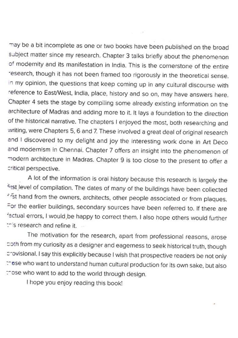 Architecture of Indian Modernity The Case of Madras - Indya