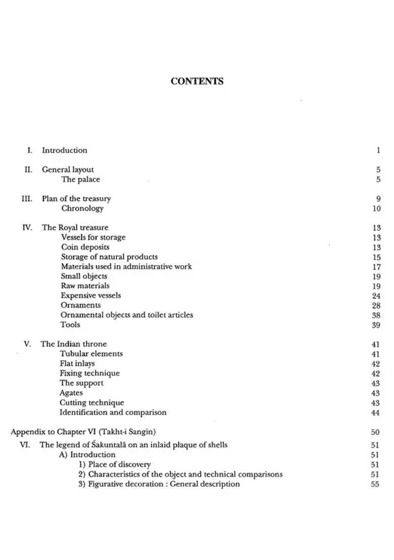 Indian Art from Afghanistan (The Legend of Sakuntala and the Indian Treasure of Eucratides at ai Khanum) - Indya