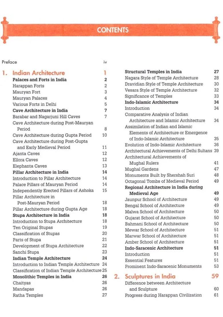 A Compendium of Indian Art and Culture- For Civil Services and Other Competitive Examinations - Indya