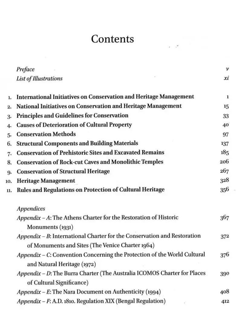 Conservation and Management of Cultural Heritage - Indya