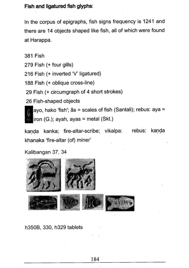 Indus Script Cipher (Hieroglyphs of Indian Linguistic Area) - Indya