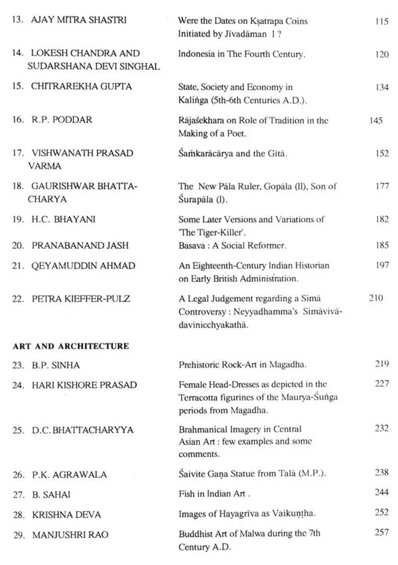 Facets of Indian Culture (Gustav Roth Felicitation Volume) - An Old and Rare Book - Indya