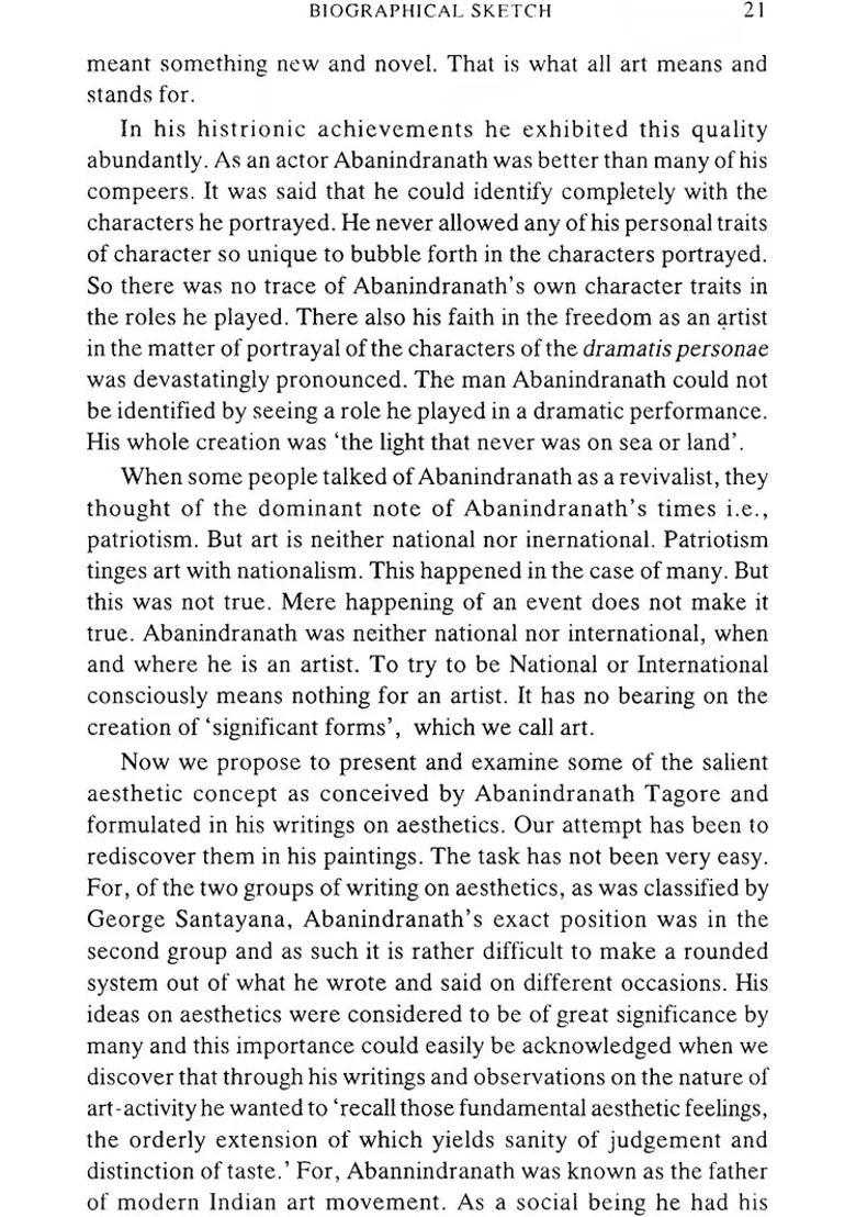 Art and Aesthetics of Abanindranath Tagore - Indya