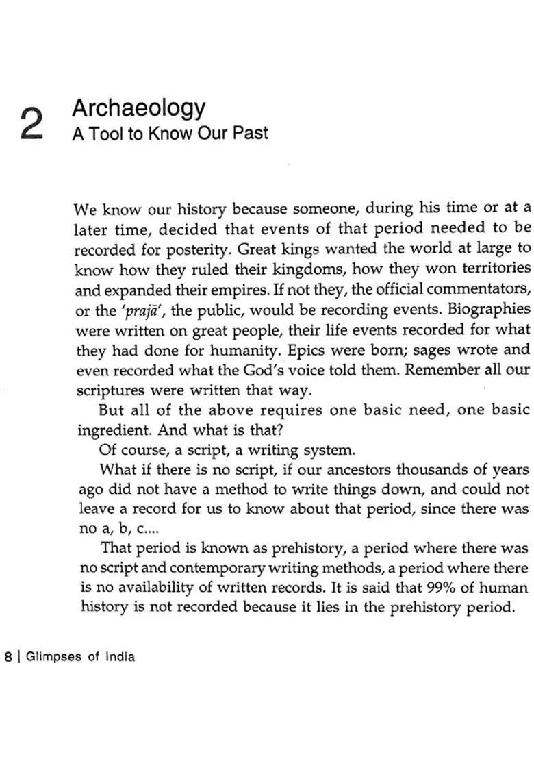 Glimpses of India (Some 5000 Years Ago): A Story of Rich Culture - Indya