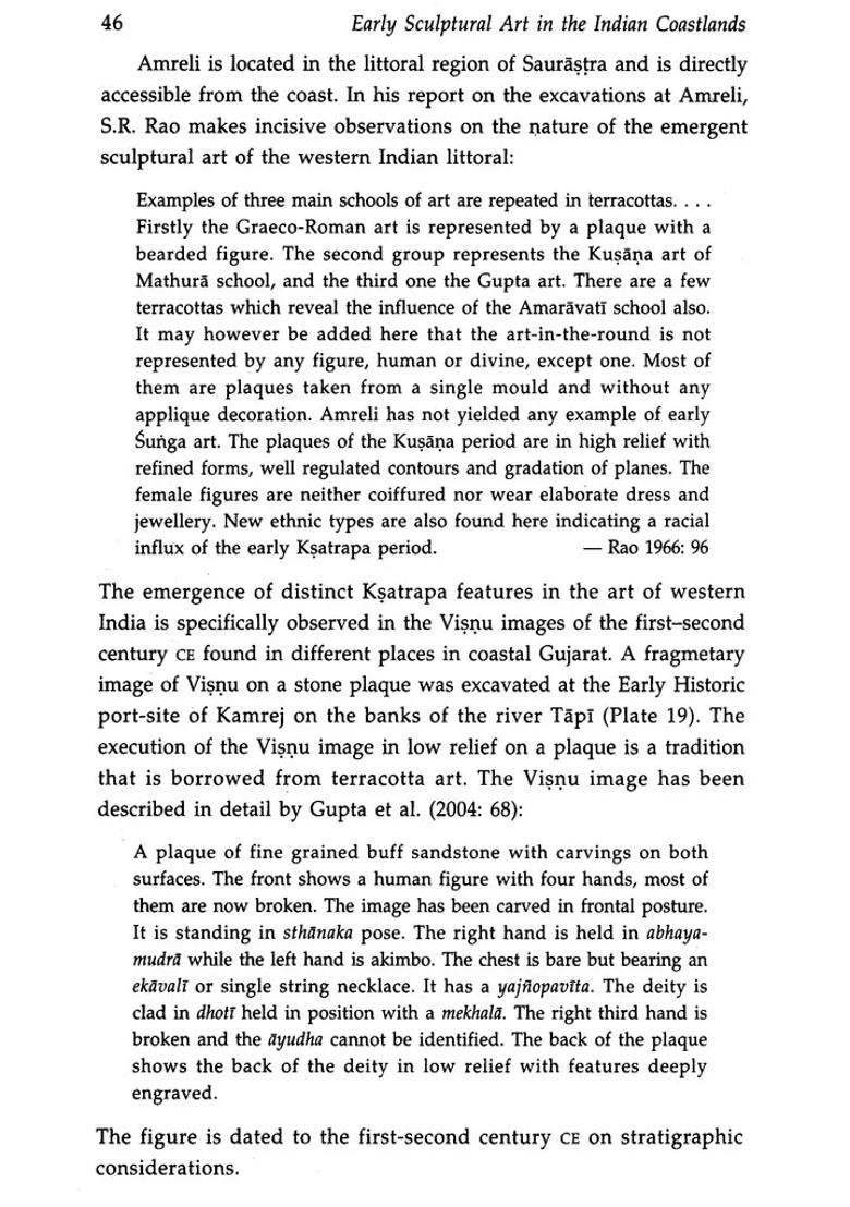 Early Sculptural Art in the Indian Coastlands - Indya