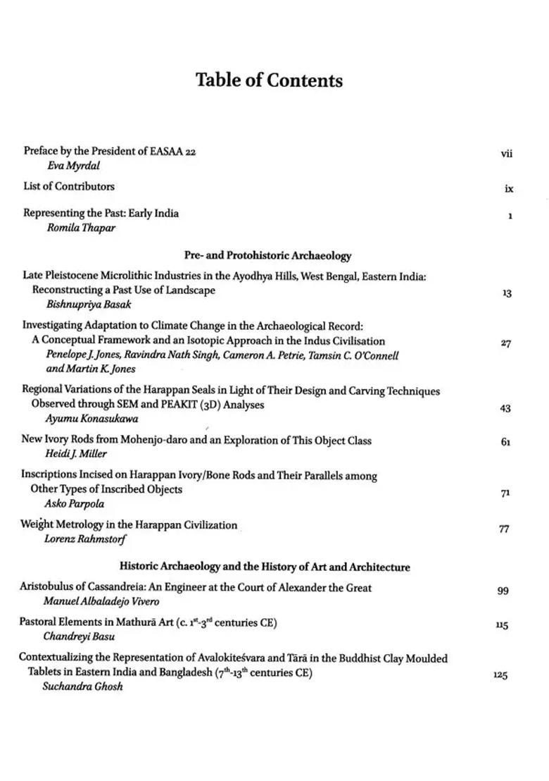 South Asian Archaeology and Art 2014 - Indya