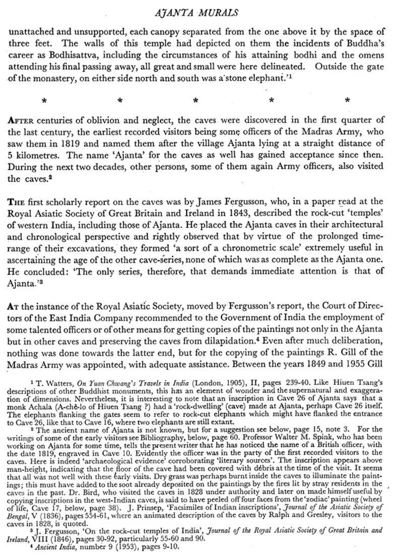 Ajanta Murals: Archaeological Survey of India - Indya