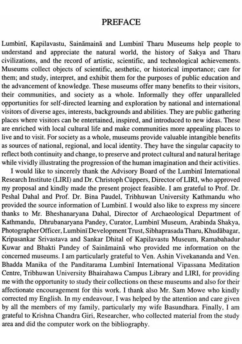The Museums in the Area of Lumbini and Kapilavastu - Indya