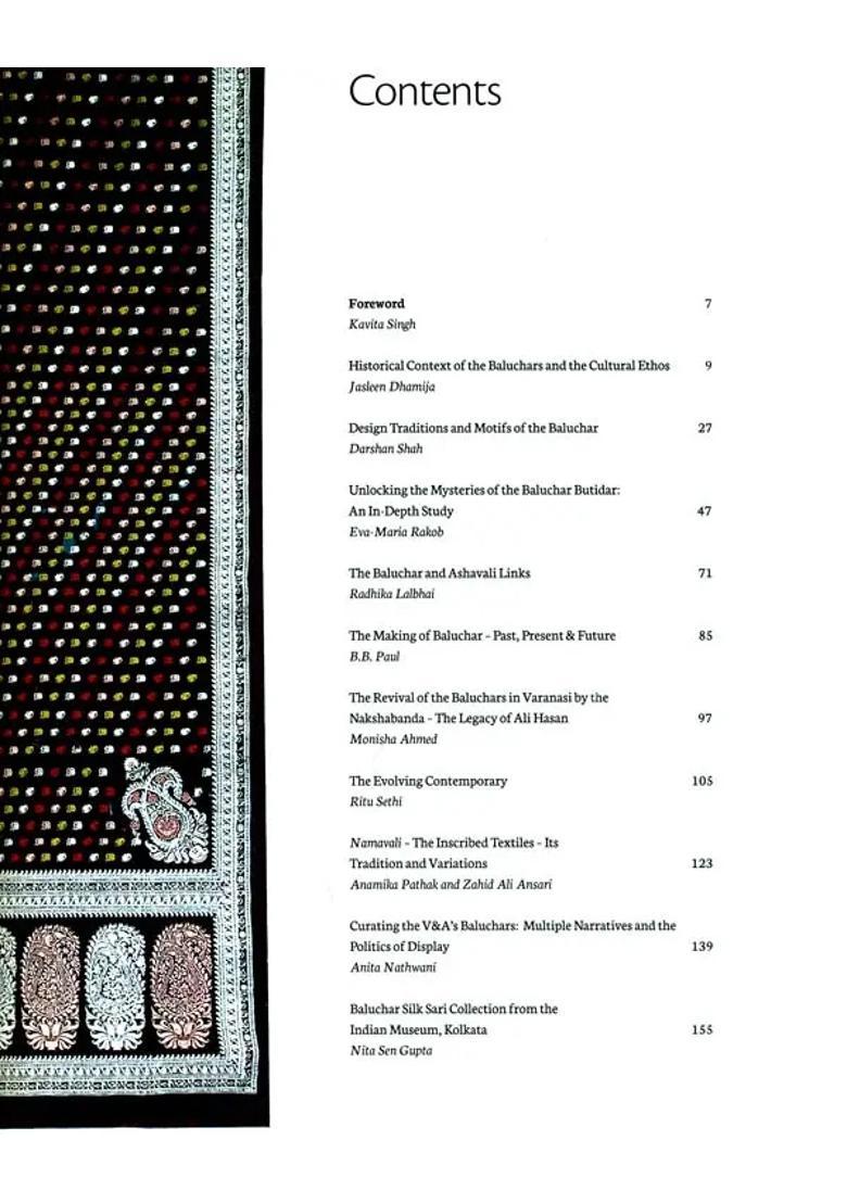 Baluchars -The Woven Narrative Silks of Bengal - Indya