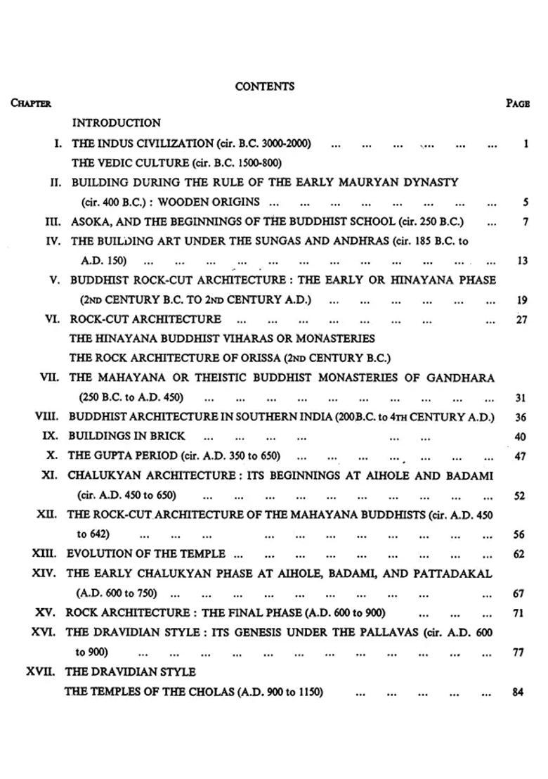 Indian Architecture- Buddhist and Hindu Periods (With Over 500 Drawings, Photographs, Maps and Color Plates) - Indya