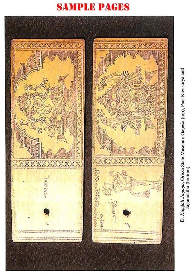 Palm-Leaf Miniatures - The Art of Raghunath Prusti of Orissa - Indya