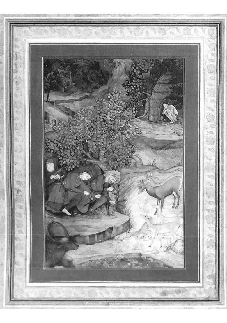 Indian Miniature Paintings (Huntings Scenes of The Mughal Period) - Indya