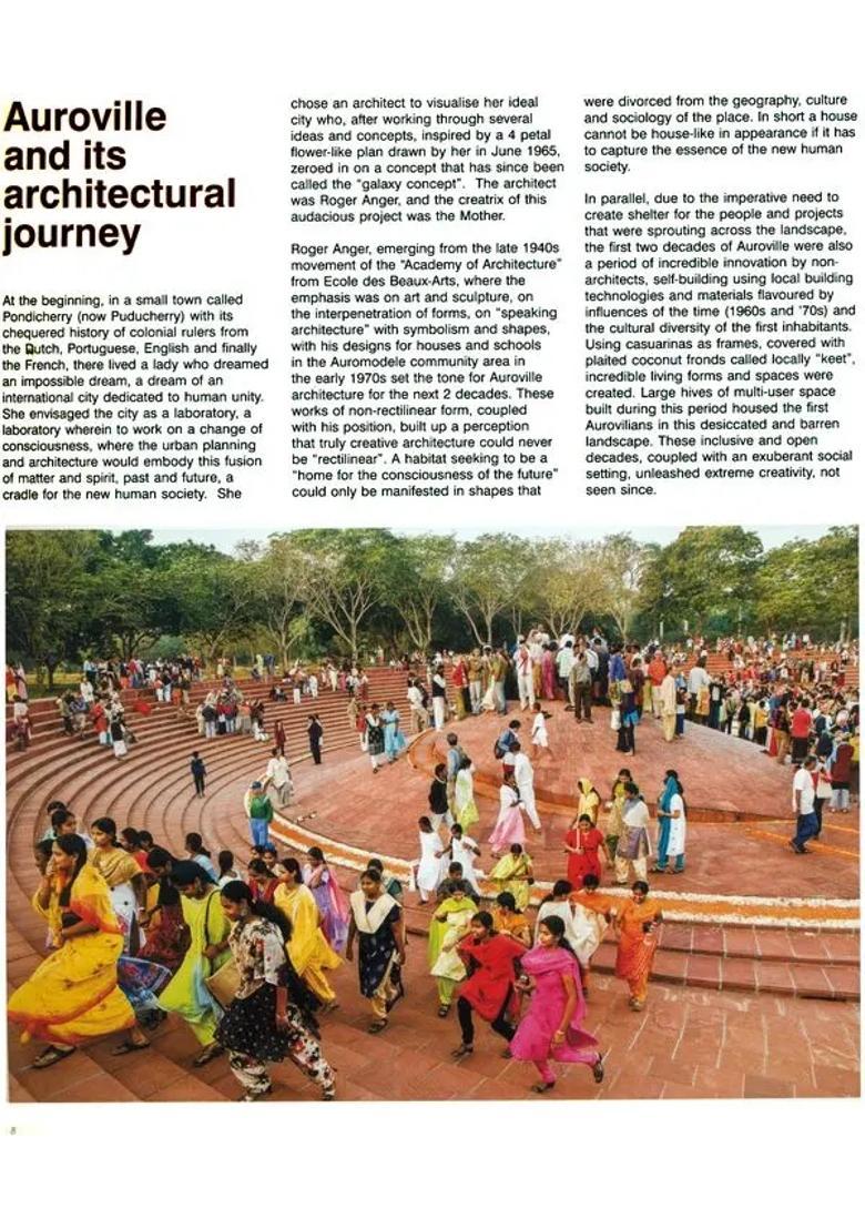 Auroville Architecture (Towards New Forms for a New Consciousness) - Indya