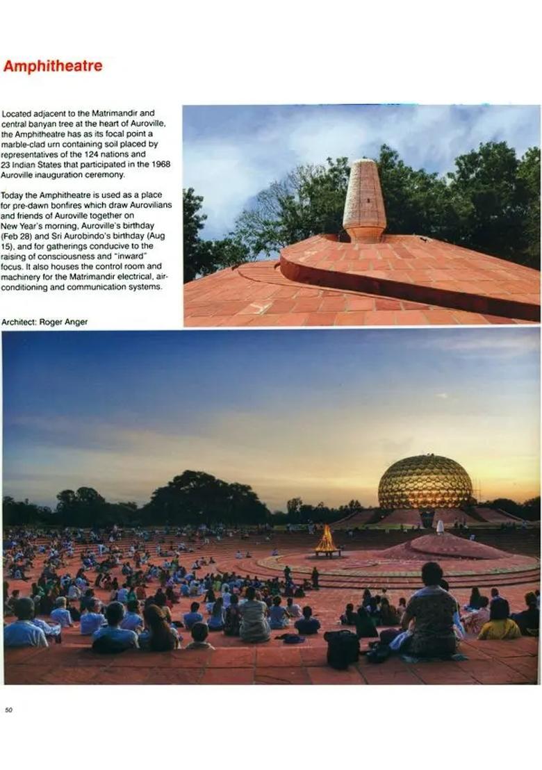 Auroville Architecture (Towards New Forms for a New Consciousness) - Indya