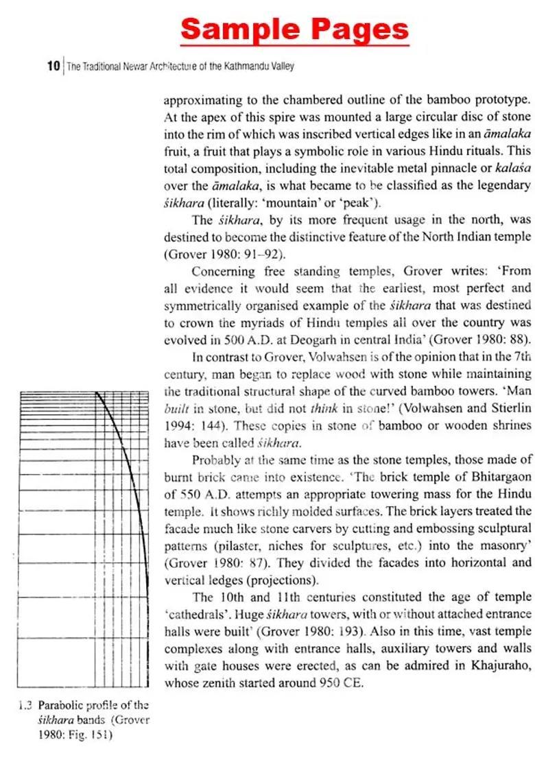 The Sikharas: The Traditional Newar Architecture of the Kathmandu Valley (A Presentation of the Different Sikhara - Temple types found in the Kathmandu Valley) - Indya