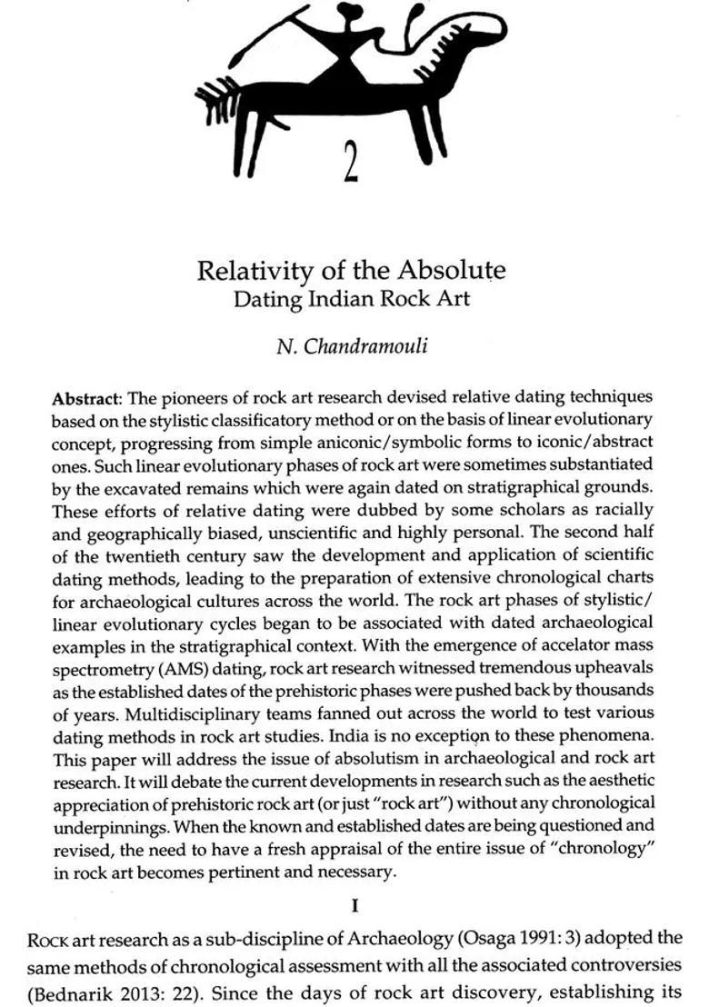 Rock Art of India - Suitable Dating Techniques - Indya