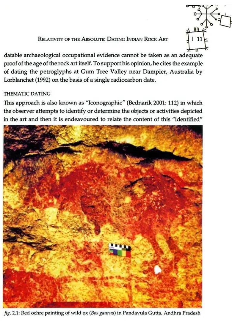 Rock Art of India - Suitable Dating Techniques - Indya