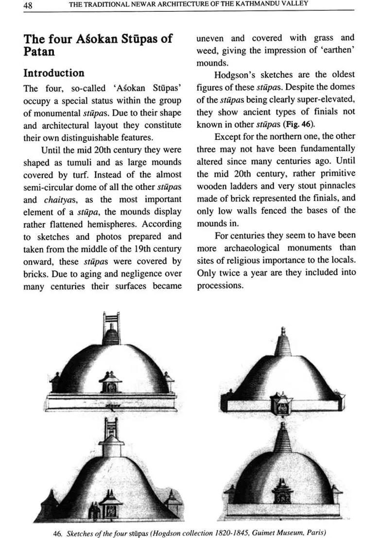 The Stupas and the Chaityas (The Traditional Newar Architecture of the Kathmandu Valley) - Indya