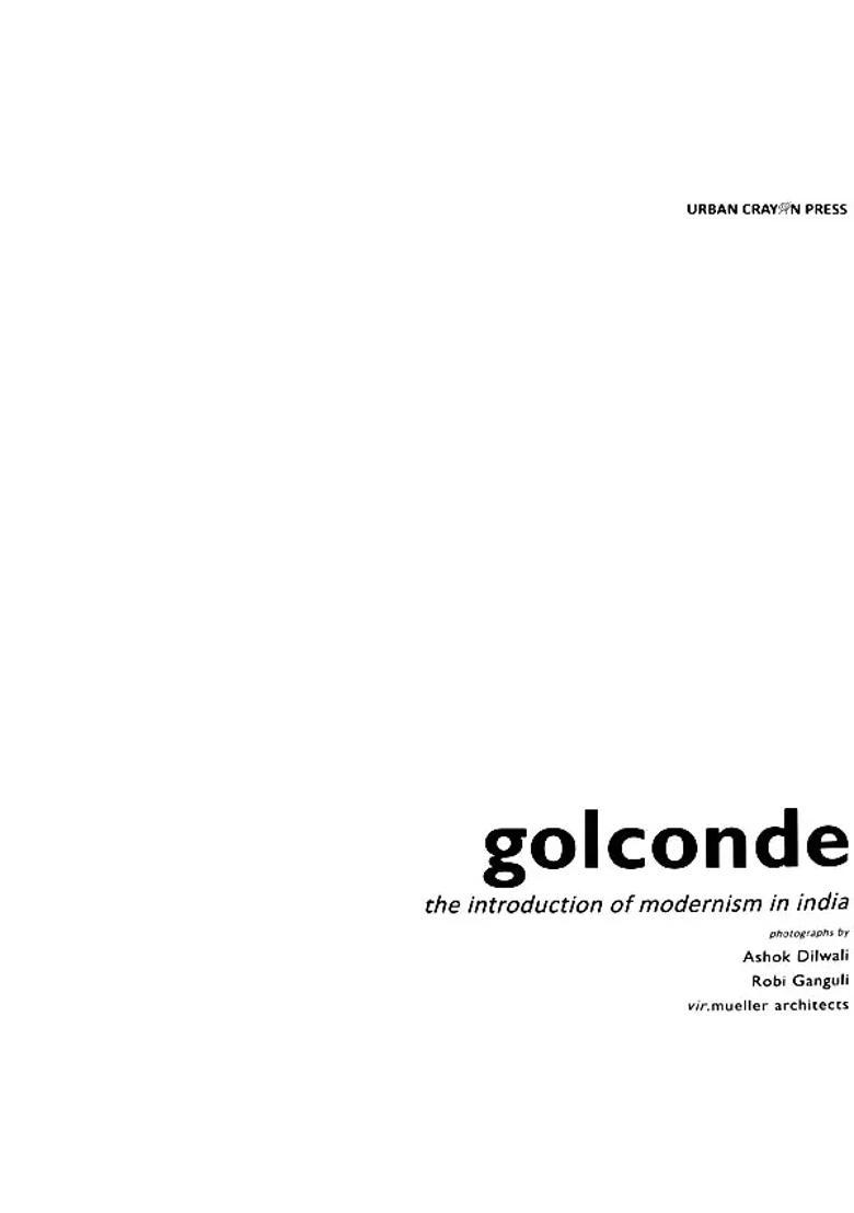 Golconde (The Introduction of Modernism in India) - Indya