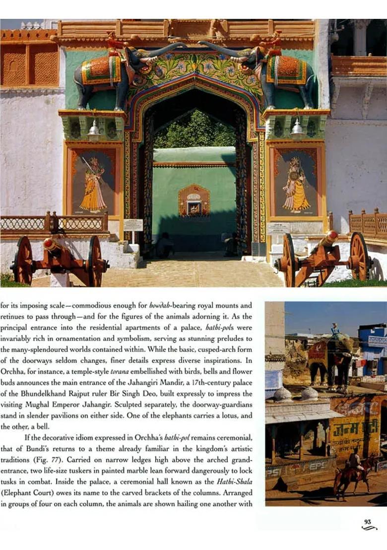 Elephant Kingdom (Sculptures from Indian Architecture) - Indya