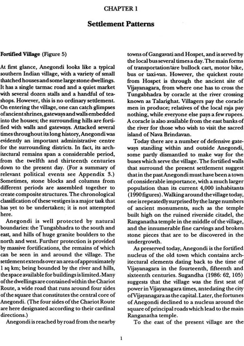 Anegondi: Architectural Ethnography of a Royal Village - Indya