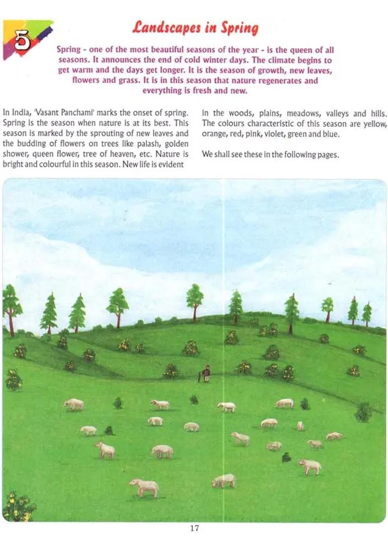 I Can Paint Landscapes of The Different Regions of India (Spring) - Indya