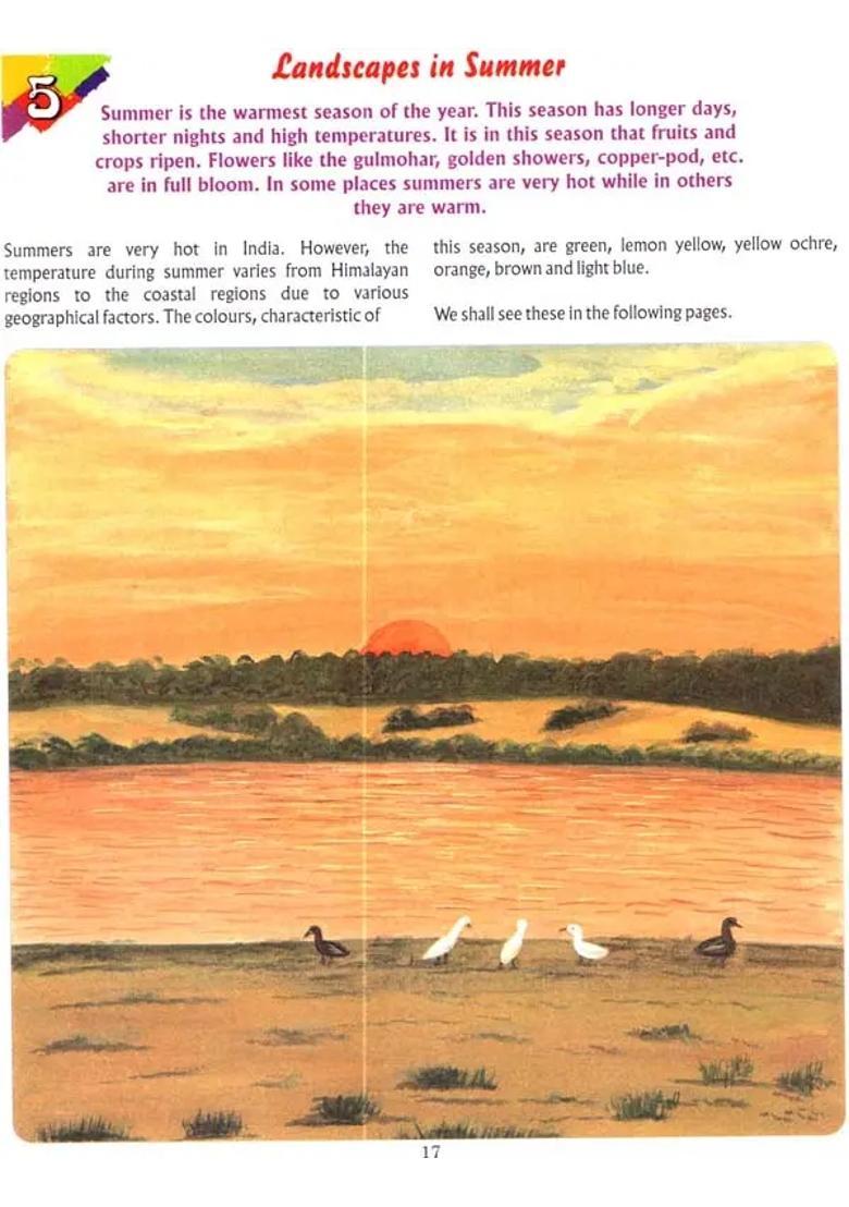 I Can Paint Landscapes of The Different Regions of India (Summer) - Indya