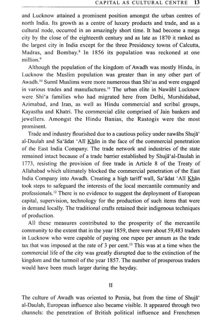 The Making of The Awadh Culture - Indya