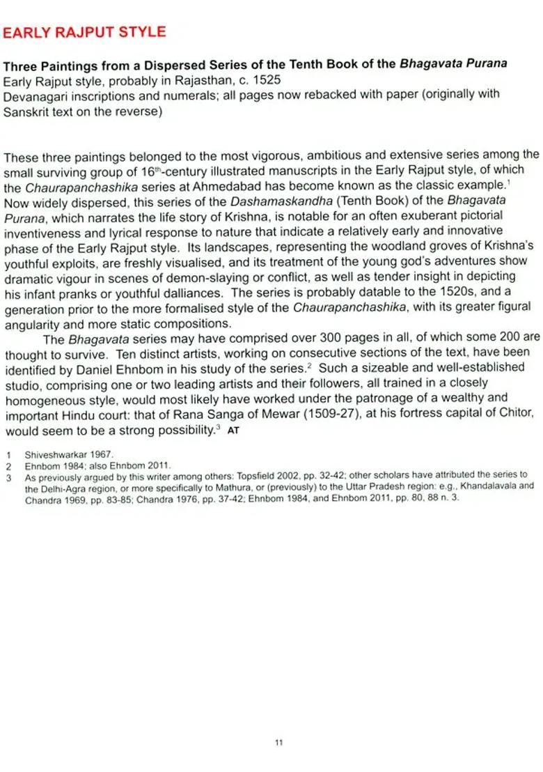 Rajasthani Paintings (In The Jagdish and Kamla Mittal Museum of Indian Art) - Indya