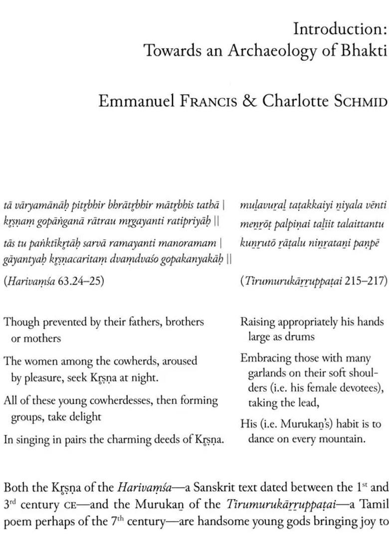 The Archaeology of Bhakti I (Mathura and Maturai, Back and Forth) - Indya